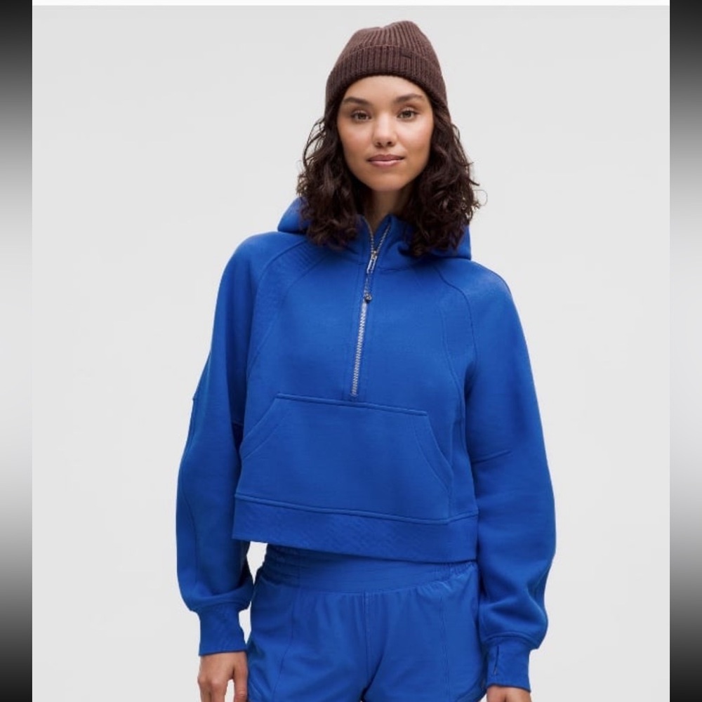 Scuba Oversized Half-Zip Hoodie NWT - Picture 2 of 4